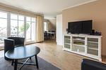Wohnzimmer - Haus Muschelsucher, Birkenstraße 7a, App. 6 - Top-Hundeurlaub