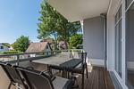 Terrasse - Haus Muschelsucher, Birkenstraße 7a, App. 6 - Top-Hundeurlaub