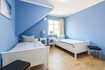 Schlafzimmer - Haus Muschelsucher, Birkenstraße 7a, App. 5 - Top-Hundeurlaub
