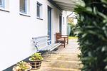 Terrasse - Haus Muschelsucher, Dünenstraße 44, App. 1 - Top-Hundeurlaub