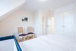 Schlafzimmer - Haus Muschelsucher, Dünenstraße 44, App. 3 - Top-Hundeurlaub