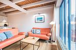 Wohnzimmer - Haus Muschelsucher, Dünenstraße 44, App. 2 - Top-Hundeurlaub