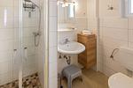 Badezimmer - Nordseemuschel - Top-Hundeurlaub