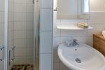 Badezimmer - Nordseemuschel - Top-Hundeurlaub