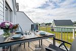 Balkon - Ferienwohnung Perfekte Welle Olpenitz - Top-Hundeurlaub