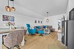 Wohnzimmer - Ferienwohnung Perfekte Welle Olpenitz - Top-Hundeurlaub