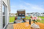Balkon - Ferienwohnung Perfekte Welle Olpenitz - Top-Hundeurlaub