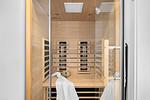 Sauna - Ferienwohnung Perfekte Welle Olpenitz - Top-Hundeurlaub
