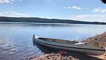 Kanu am See nahe der Stuga Haget in Dalsland - Stuga Haget - Top-Hundeurlaub