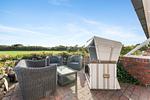 Terrasse - App. Kampen - Top-Hundeurlaub