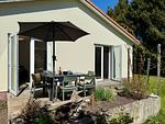 Terrasse - Pension Hirschburg Ferienhaus 12 - Ribnitz-Damgarten - Top-Hundeurlaub