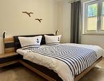 Schlafzimmer - Pension Hirschburg Ferienhaus 12 - Ribnitz-Damgarten - Top-Hundeurlaub