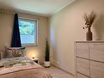 Schlafzimmer - Pension Hirschburg Ferienhaus 12 - Ribnitz-Damgarten - Top-Hundeurlaub
