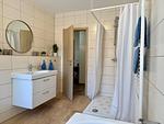 Badezimmer - Pension Hirschburg Ferienhaus 12 - Ribnitz-Damgarten - Top-Hundeurlaub
