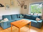 Gemütliches Wohnzimmer im Ferienhaus Hus Gillberga - Hus Gillberga - Top-Hundeurlaub