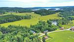 Luftaufnahme der Umgebung von Hus Gillberga in Värmland - Hus Gillberga - Top-Hundeurlaub