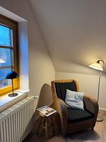 Wohnzimmer - Landhaus Liebheimelig, Deichblick - Top-Hundeurlaub