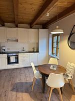Küche / Küchenzeile - Landhaus Liebheimelig, Deichblick - Top-Hundeurlaub