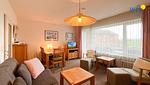 Wohnzimmer - Ferienwohnung Toornkieker - Top-Hundeurlaub