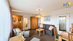 Wohnzimmer - Ferienwohnung Toornkieker - Top-Hundeurlaub