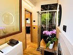 gut ausgestattetes Badezimmer mit Dusche und Waschmaschine - Rustico della Quiete - Top-Hundeurlaub