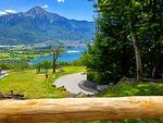 Aussicht auf den See und die Bergkulisse - Rustico della Quiete - Top-Hundeurlaub