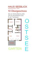Grundriss - Goldsand (OG, Nr. 10) - Top-Hundeurlaub