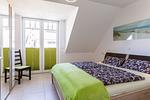 Schlafzimmer - Parkstraße 16 WE 03 "Newport" - Top-Hundeurlaub