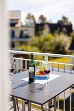 Balkon - Parkstraße 16 WE 03 "Newport" - Top-Hundeurlaub