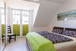 Schlafzimmer - Parkstraße 16 WE 03 "Newport" - Top-Hundeurlaub