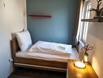 Schlafzimmer - Haus Nr. 07, Ferienhaus Deichgraf - Top-Hundeurlaub