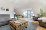 Wohnzimmer - Ferienwohnung SyltStern - Top-Hundeurlaub