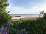 wunderschöner Blick vom Balkon auf den Kölpinsee - Haus am Kölpinsee App. 4.4 - Top-Hundeurlaub
