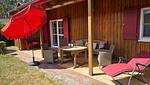 groß und Teil- überdacht - Ferienhaus Jabel 30 - Top-Hundeurlaub