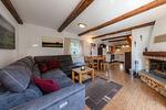 Auch im großen Wohnzimmer - Ferienhaus Loppin - Top-Hundeurlaub