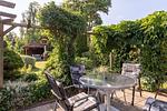 den man von der Terrasse auch genießen kann. - Ferienhaus Loppin - Top-Hundeurlaub