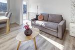 gemütliches Schlafsofa - Haus Diana - Grünfink - Top-Hundeurlaub