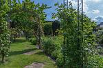 Garten des Hafenhauses - Hafenhaus Bootsquartier - Top-Hundeurlaub