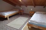 Alkoven mit zwei Einzelbetten - Ferienhaus Jabel 29 - Top-Hundeurlaub