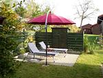 geschützter Sonnenplatz - Ferienhaus Jabel 24 - Top-Hundeurlaub