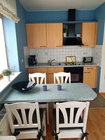 Küche / Küchenzeile - Ferienwohnung "Wassernixe" Schönberger Strand - Top-Hundeurlaub