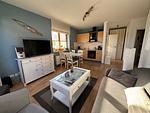 Wohnzimmer - Ferienwohnung "Wassernixe" Schönberger Strand - Top-Hundeurlaub