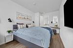 Schlafzimmer - Ferienwohnung „Möwenblick“ Marina Wendtorf - Top-Hundeurlaub
