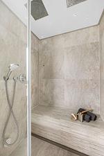 Badezimmer - Ferienwohnung „Möwenblick“ Marina Wendtorf - Top-Hundeurlaub
