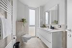 Badezimmer - Ferienwohnung „Möwenblick“ Marina Wendtorf - Top-Hundeurlaub