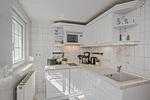 Küche / Küchenzeile - Ferienwohnung Sanddorn mit Terrasse und nur 400 m zum Strand - Top-Hundeurlaub
