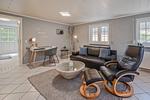 Wohnzimmer - Ferienwohnung Sanddorn mit Terrasse und nur 400 m zum Strand - Top-Hundeurlaub