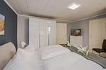 Schlafzimmer - Ferienwohnung Sanddorn mit Terrasse und nur 400 m zum Strand - Top-Hundeurlaub