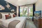 Schlafzimmer - Ferienwohnung Terrasse am Haff mit Wellnessbereich, Sauna und großen Balkon - Top-Hundeurlaub
