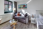 Sitzbereich - Haus Diana - Perlhuhn - Top-Hundeurlaub